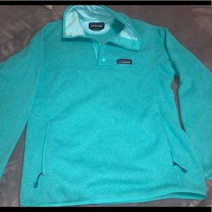 Teal Patagonia Lightweight Better Sweater
